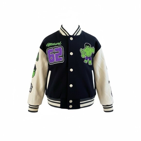 Marvel The Hulk Toddler Bomber Jacket Size 2T New - Picture 1 of 10